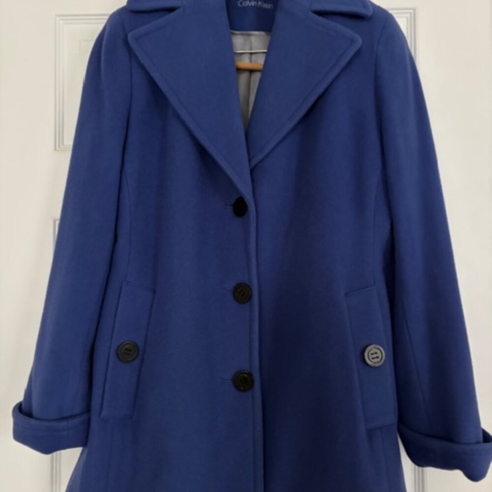Calvin Klein wool car coat/jacket